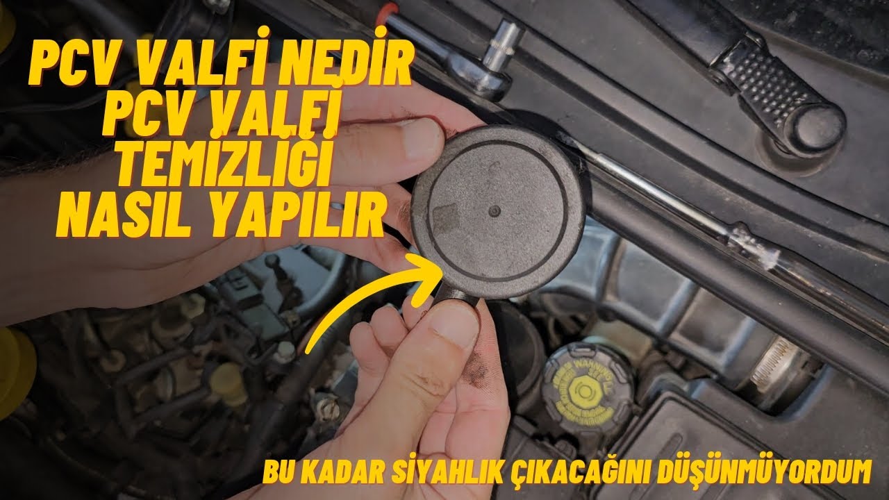 PCV (KARTER HAVALANDIRMA) VALFİ NEDİR | PCV VALFİ TEMİZLİĞİ NASIL YAPILIR | ARIZALARI NELERDİR