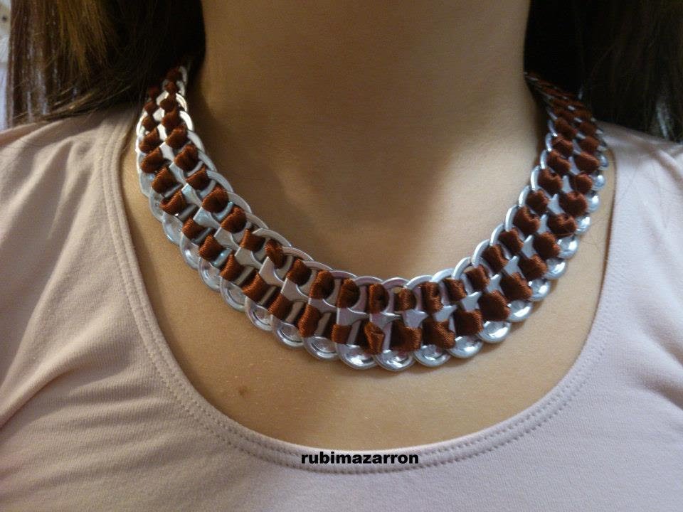 DIY: Como hacer pulseras con anillas de refrescos ( 1º parte ).