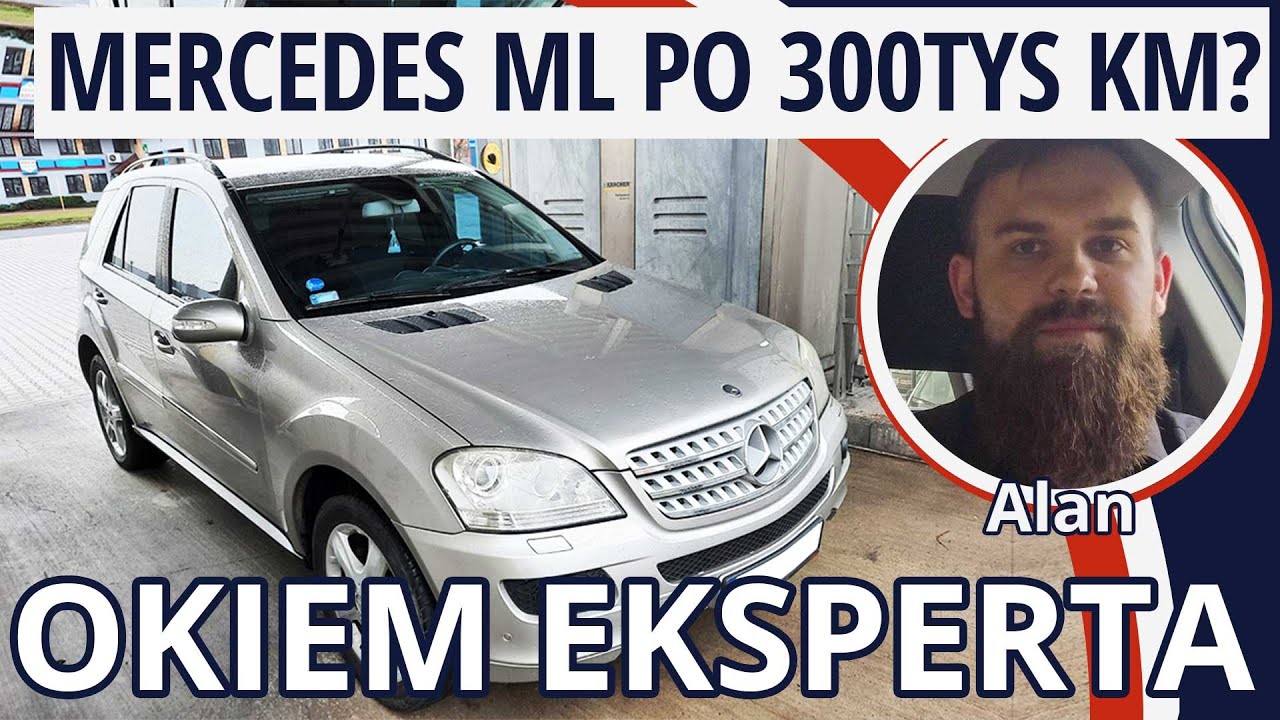 MERCEDES ML 320 CDI 4MATIC 225KM 2006r 314704km 29000zł z DE &ndash; JAK WYGLĄDA PRZY TYM PRZEBIEGU?
