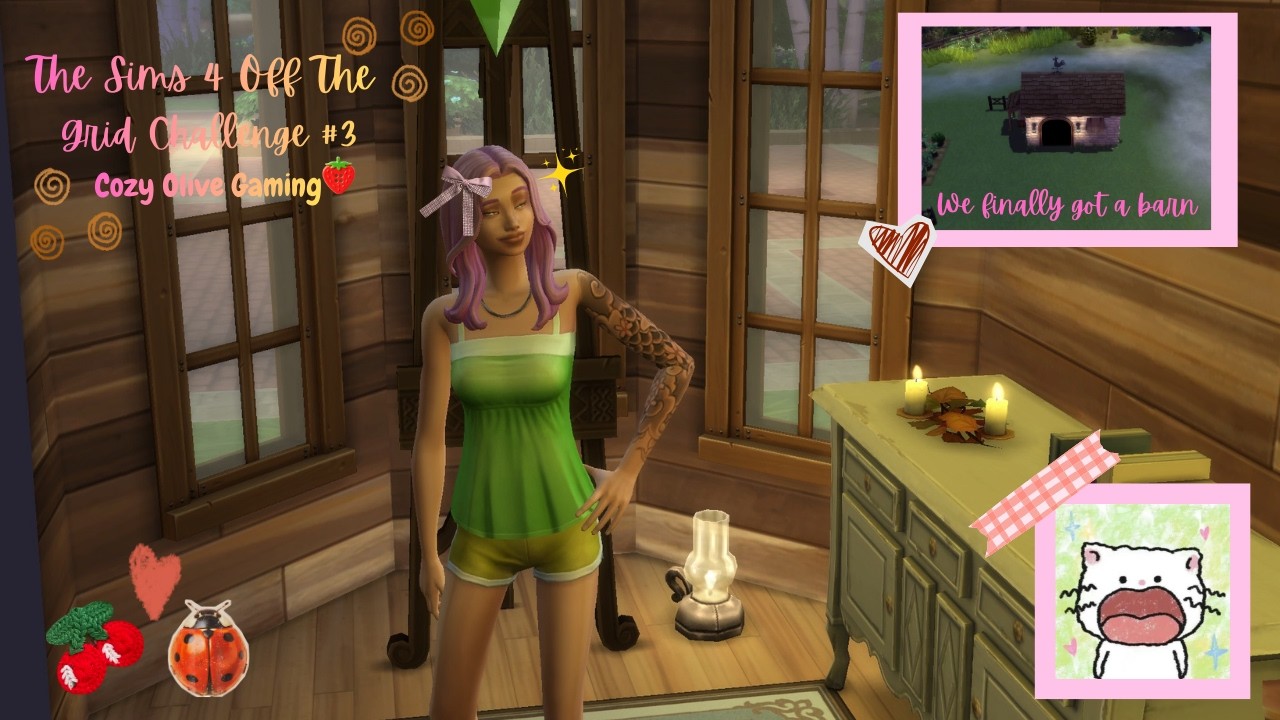 The Sims 4 Off The Grid #3 | Getting a Barn, Updating the House, Potential Romantic Partner? 💖