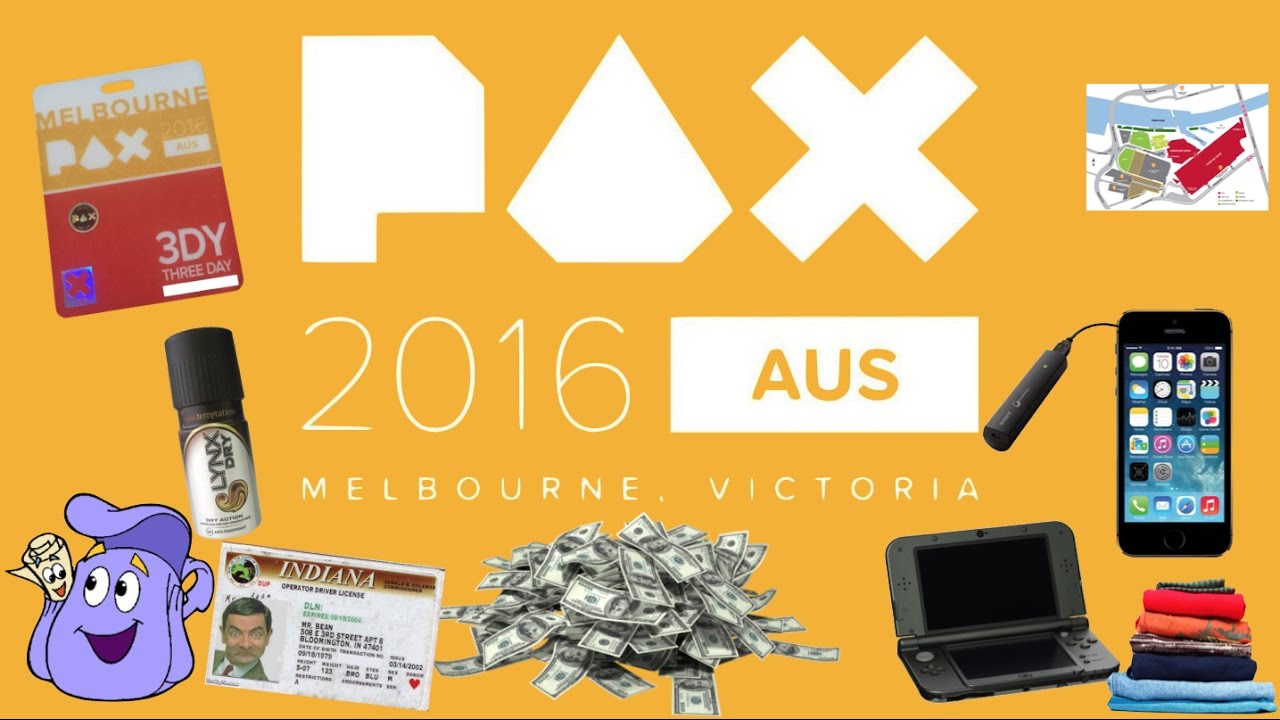 PAXAUS 2016 - Top 10 PAX Tips #Paxaus2016
