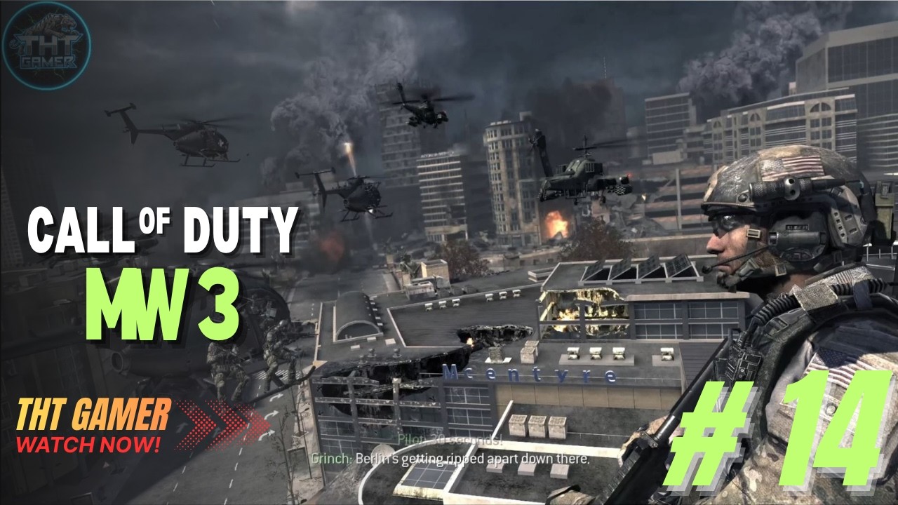 Call of Duty: Modern Warfare 3 - Mission 14 Walkthrough Full Gameplay (No Commentary)