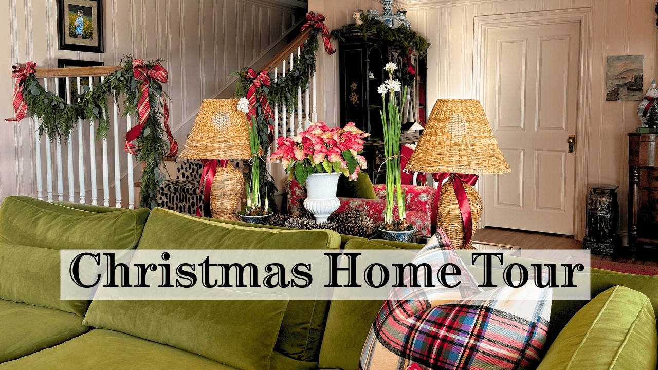 Traditional Holiday Home Tour 2025