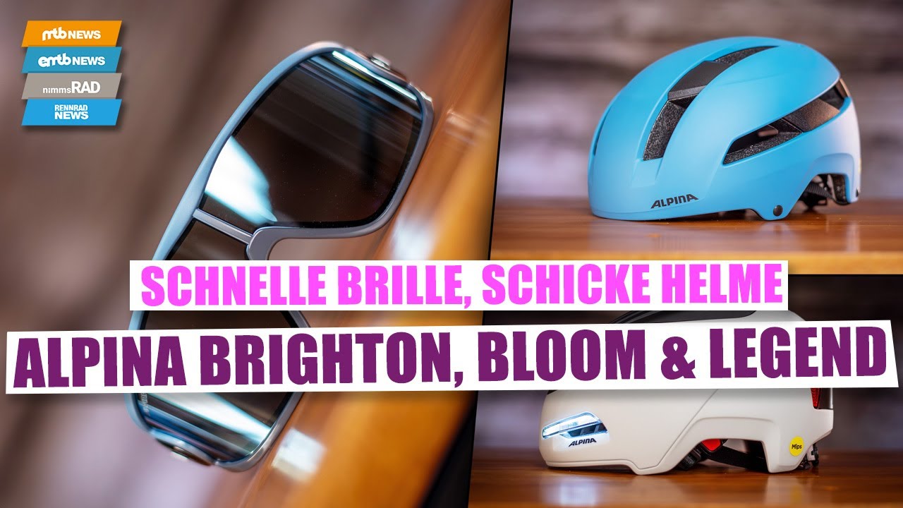 Diese neuen HELME & BRILLEN von ALPINA bringen Style auf die Straße 🕴️