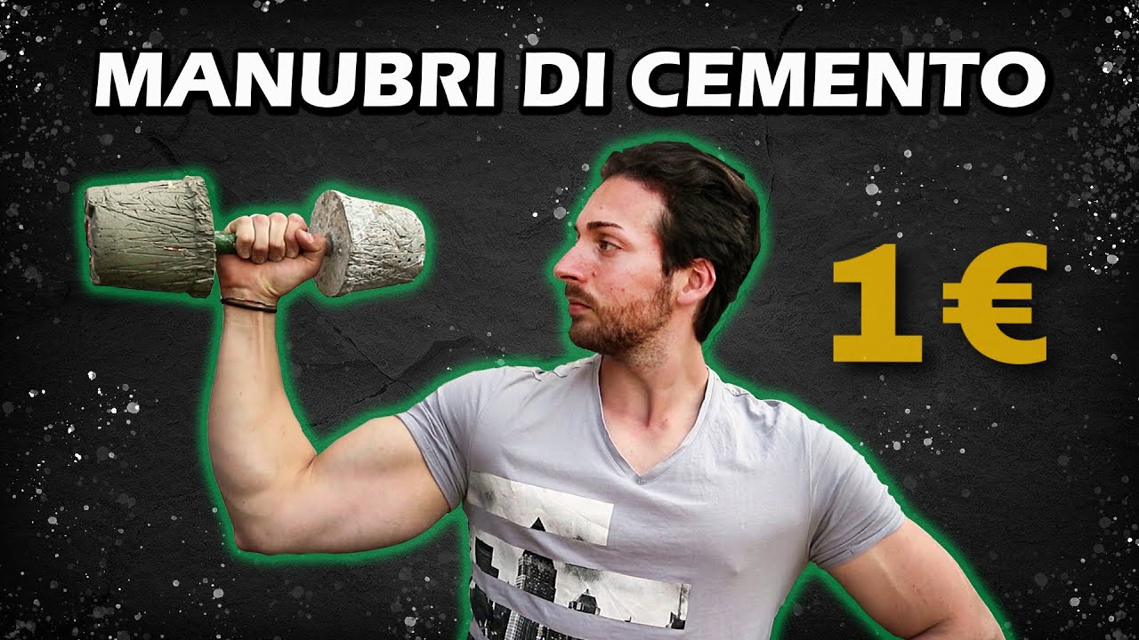 MANUBRI palestra FATTI IN CASA - Tutorial | Palestrati Affamati