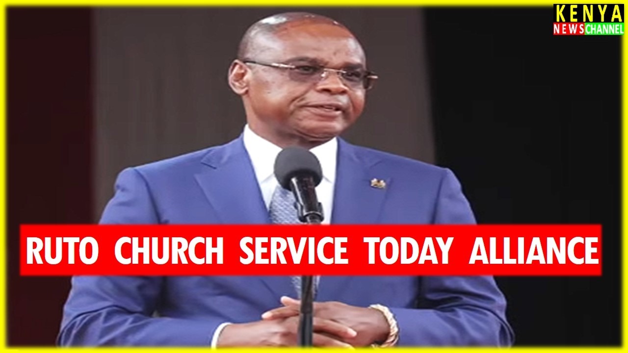 Speaker Amason Kingi Speech today after Johanna Ngeno Death Helicopter Crash at Ruto Church Service