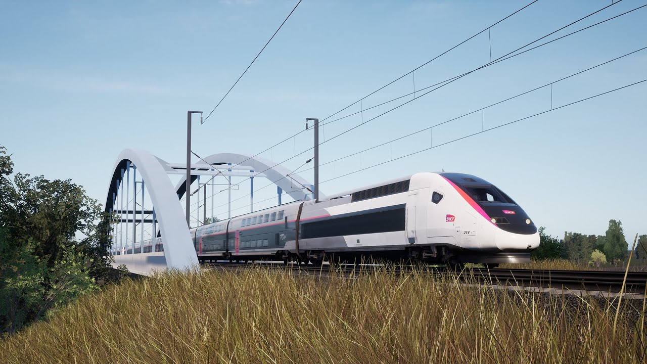 Train Sim World 4 CM TGV DUPLEX 200 [ TGV 9854 Bruxelles Midi ]