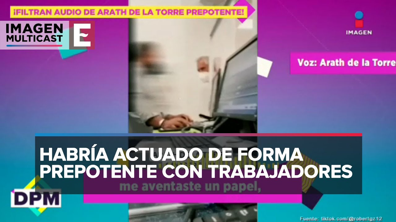 Arath De la Torre es captado siendo prepotente en el aeropuerto de Cancún