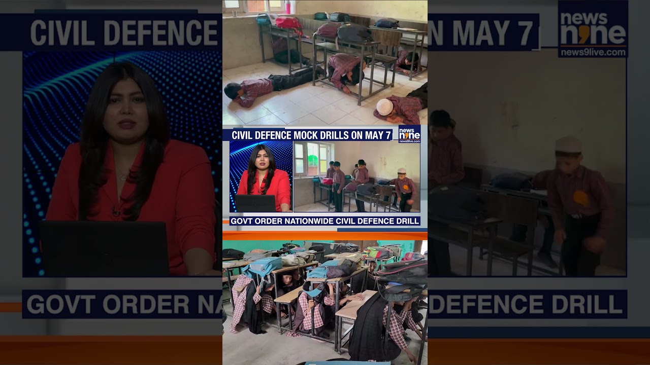 India Prepares for Wartime Scenario: Civil Defence Drills Signal Escalation | Unmissable | Shorts