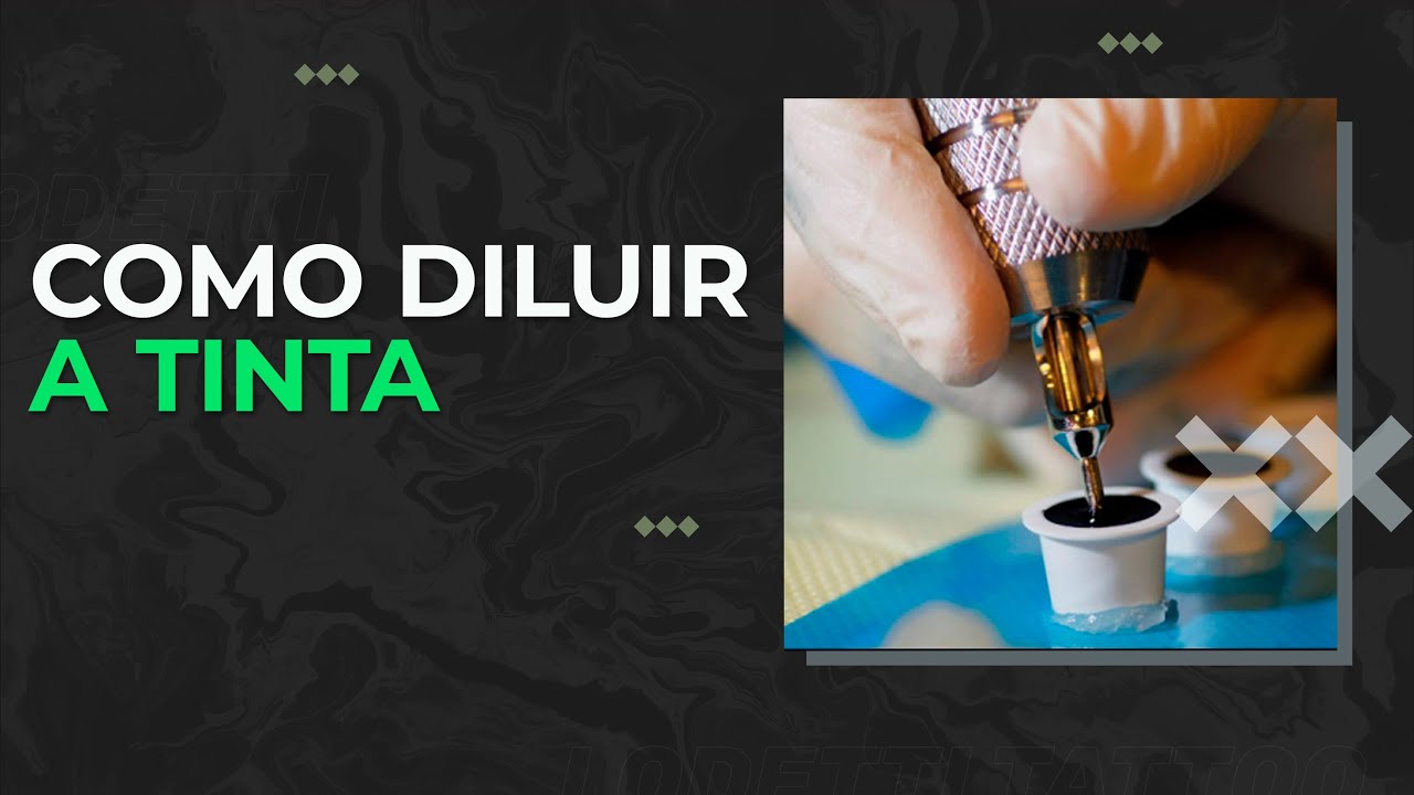 Como Diluir a tinta