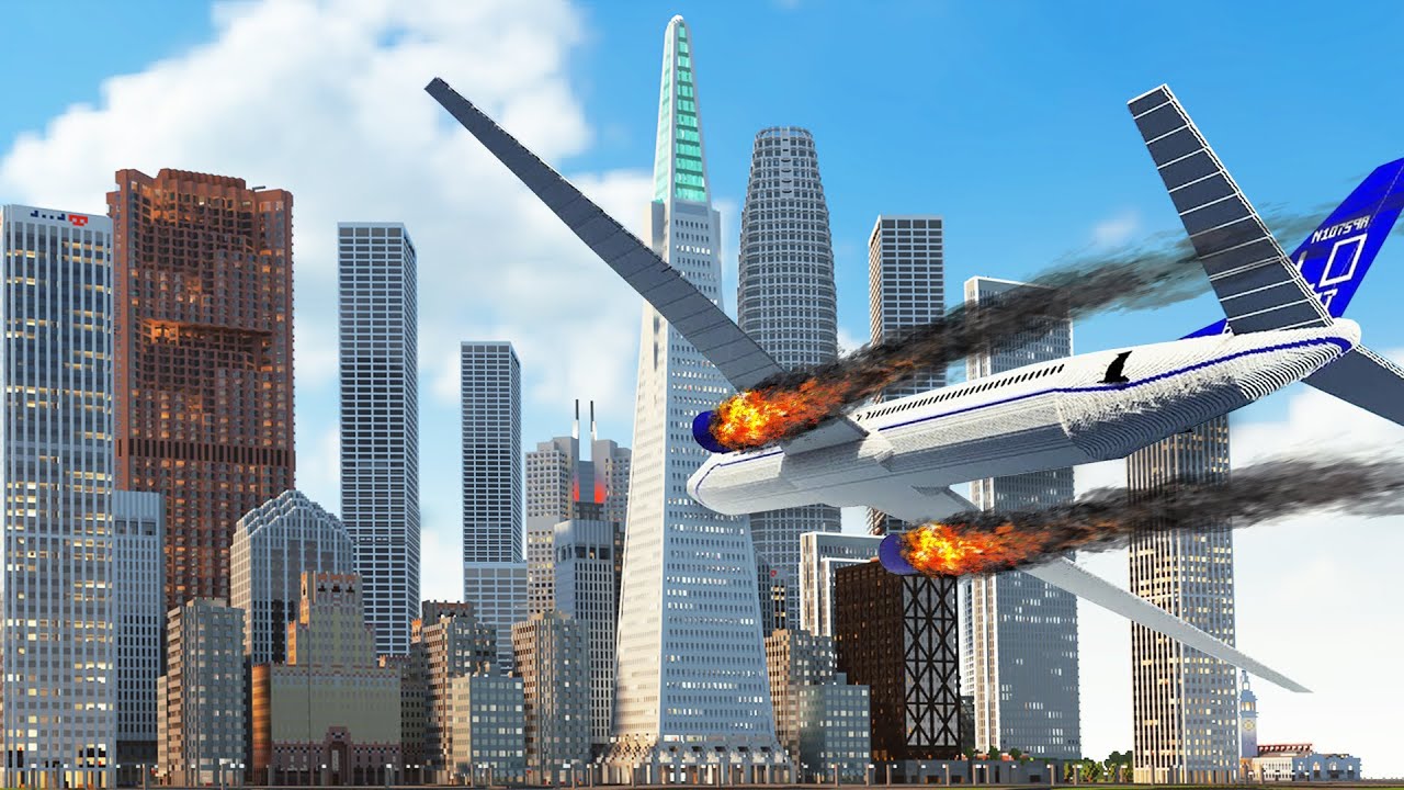 Realistic Boeing 737 Crashes 😱 Teardown