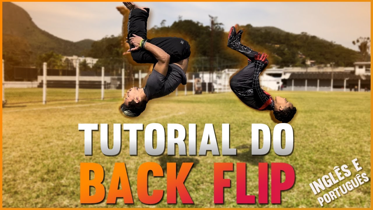 Tutorial do mortal pra trás/ Back flip.