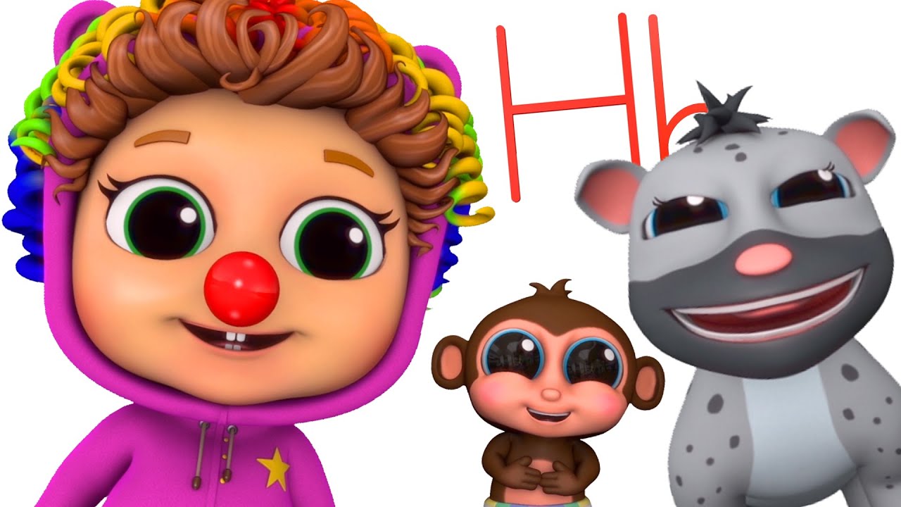 Ha Ha Ha Hyena | Phonics Letter H | Learn ABCs | Baby Joy Joy on Clap Clap Baby