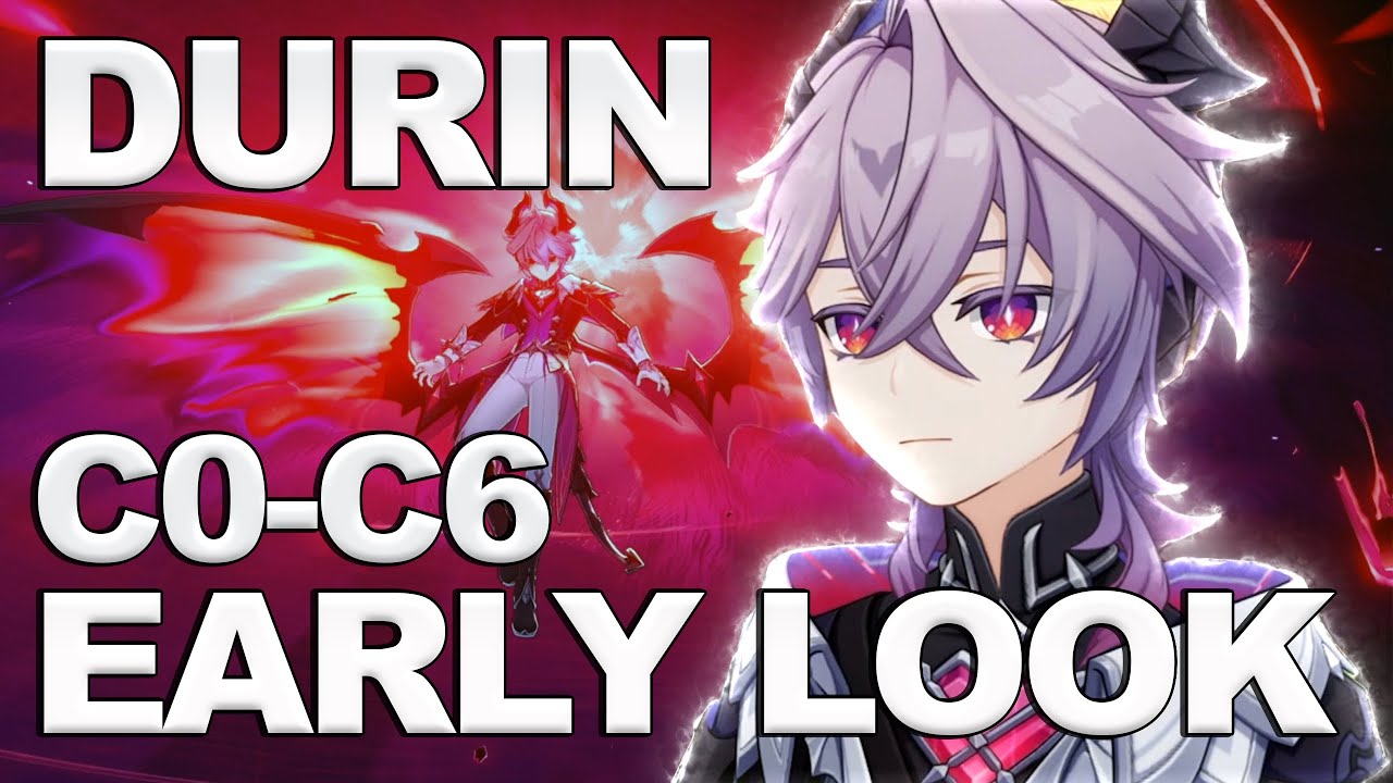 РАННИЙ ВЗГЛЯД НА DURIN! Поддержка или DPS? (Genshin Impact)