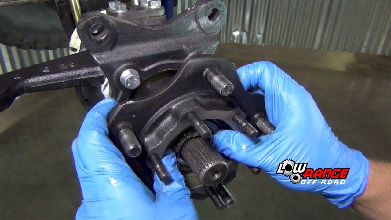 How to Rebuild a Samurai Solid Front Axle (Part 7) Installing Spindle, Wheel Hub & Knuckle Seals