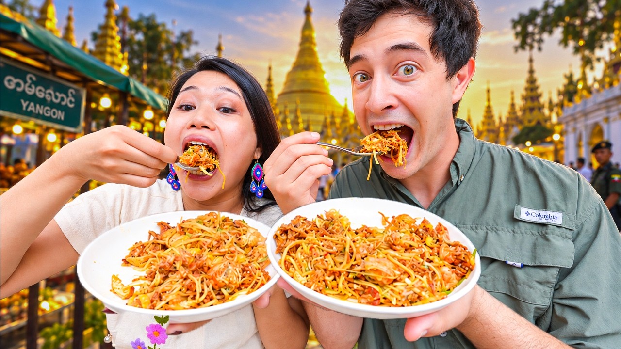 I Flew to Myanmar for STREET FOOD&hellip; Is It Really Dangerous?! 🇲🇲