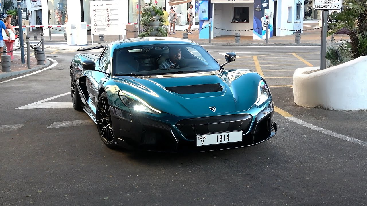 Supercars in Puerto Banus August 2024 | 1,900hp Rimac Nevera, 599 GTO, Crazy G80 M3