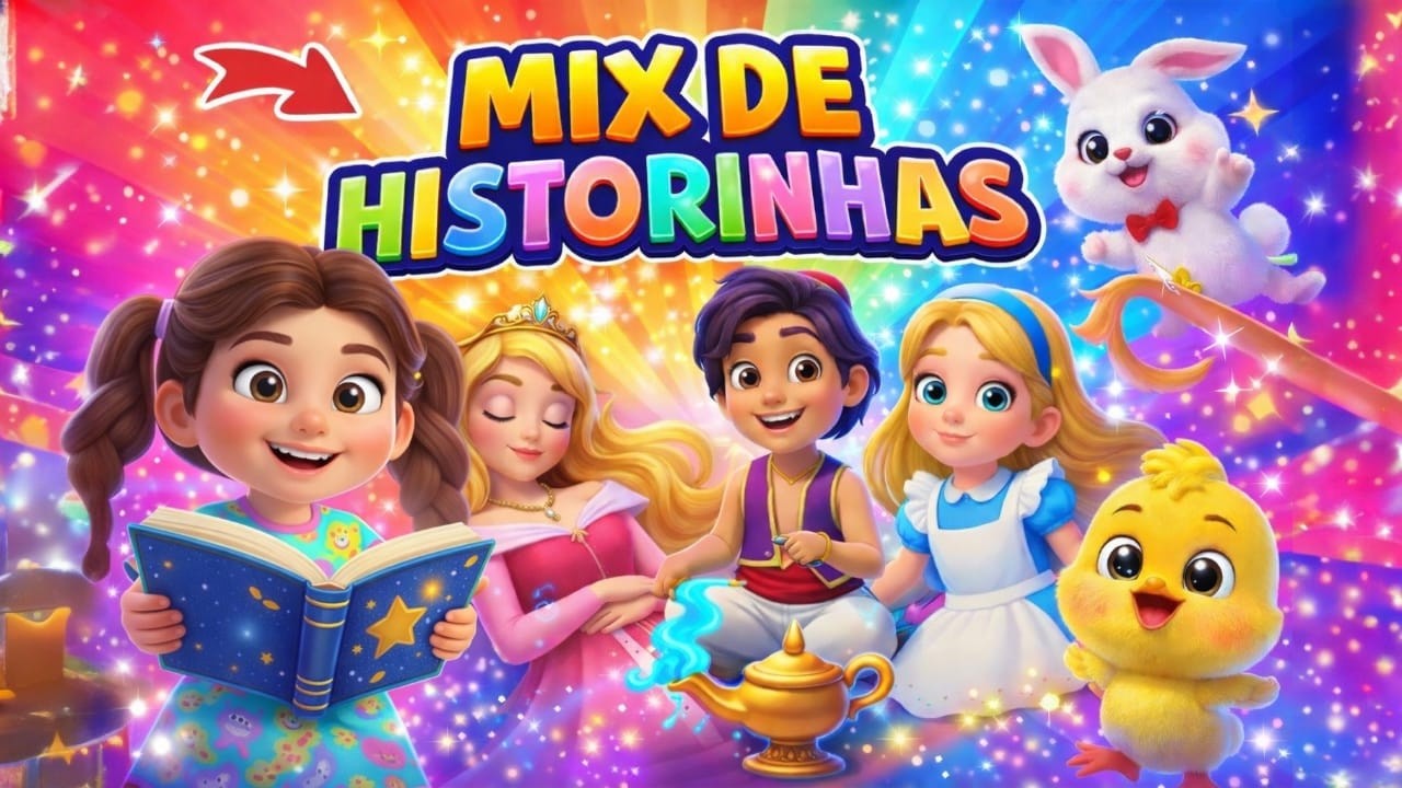 Mix Historinhas Infantis | Mundo da Lia🌈🌟