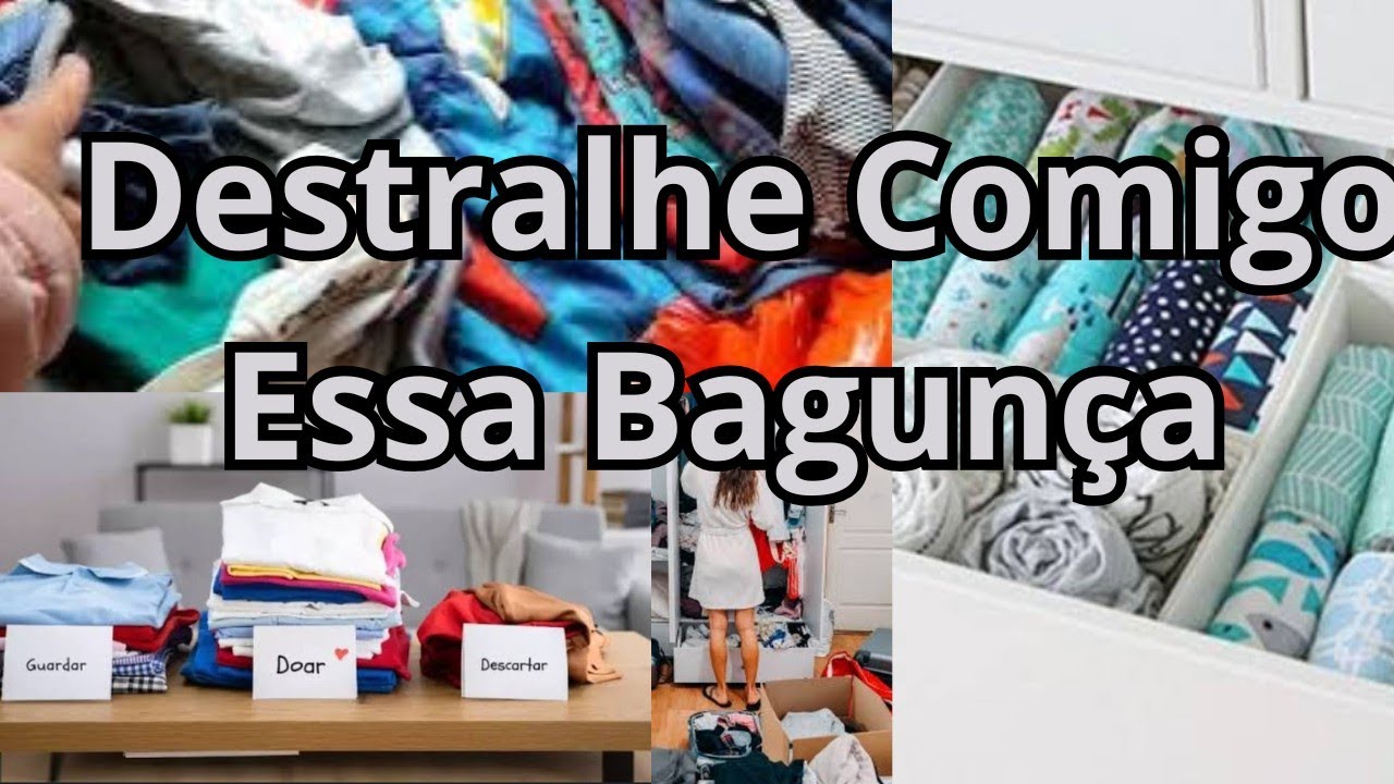 Destralhe Na Cozinha/ Guarda Roupa| O Fim da Bagunça De Vez
