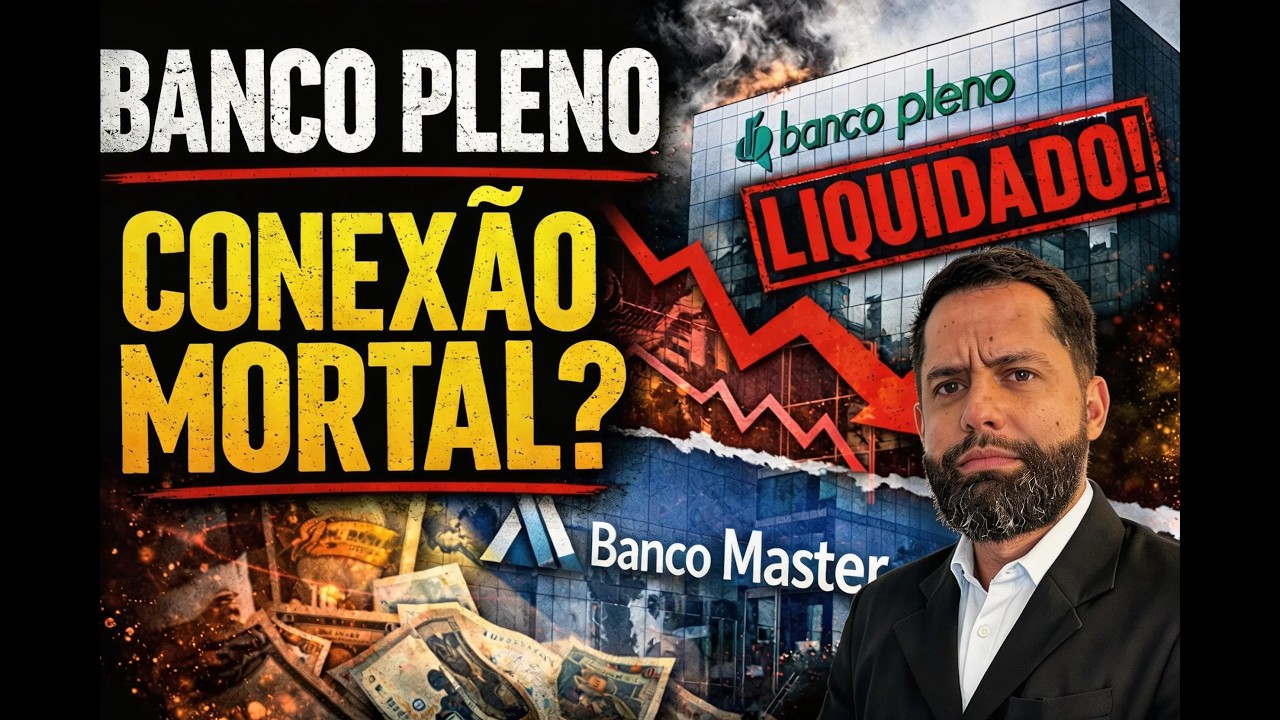 MAIS UM BANCO QUEBRA: O CASO PLENO E O RASTRO DO MASTER