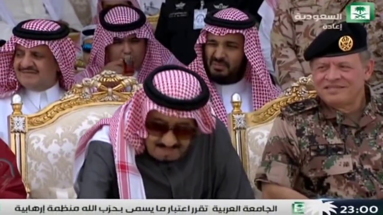قصيدة الرائد مشعل الحارثي في مناورة رعد الشمال