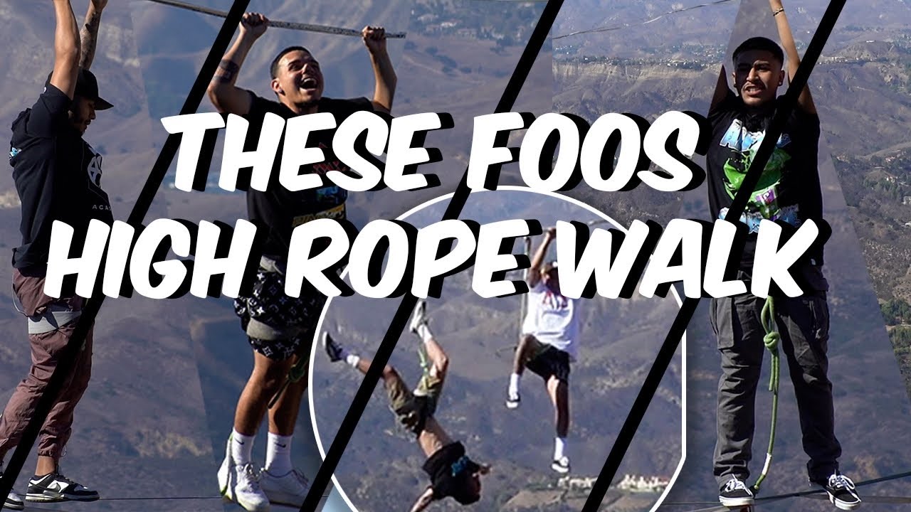FOOS HIGH ROPE WALK AND DTLA CLUB HOSTING !!