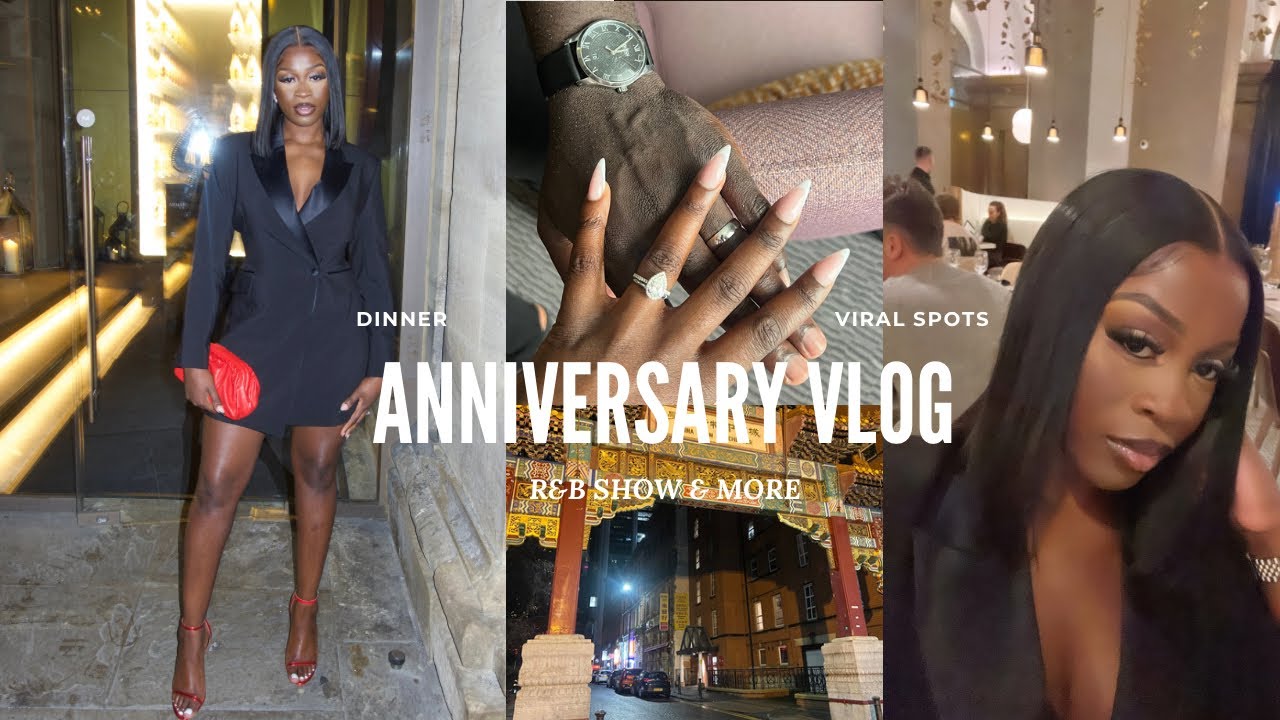 VLOG - STAYCATION IN MANCHESTER CITY FOR OUR 6 MONTH ANNIVERSARY - DINNER, VIRAL FOOD SPOTS, SPA 💍