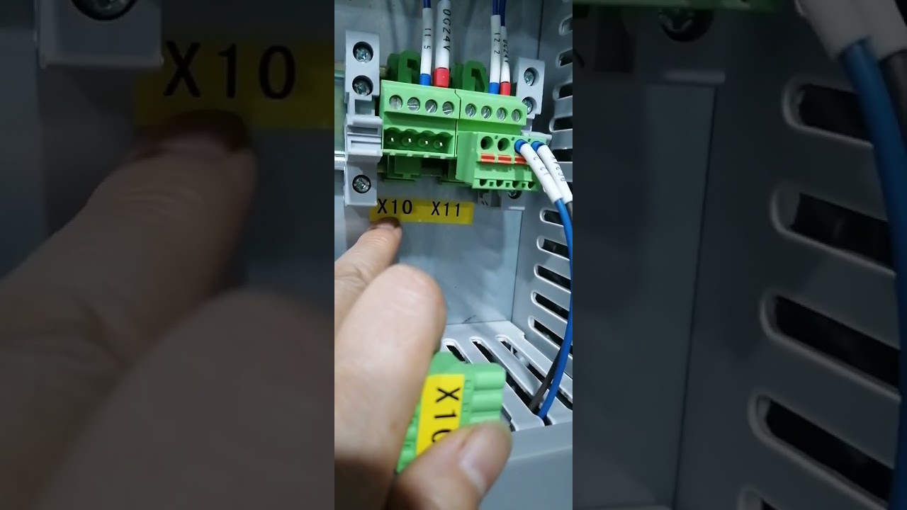 How to connect UV fan cabinet to electricity controller