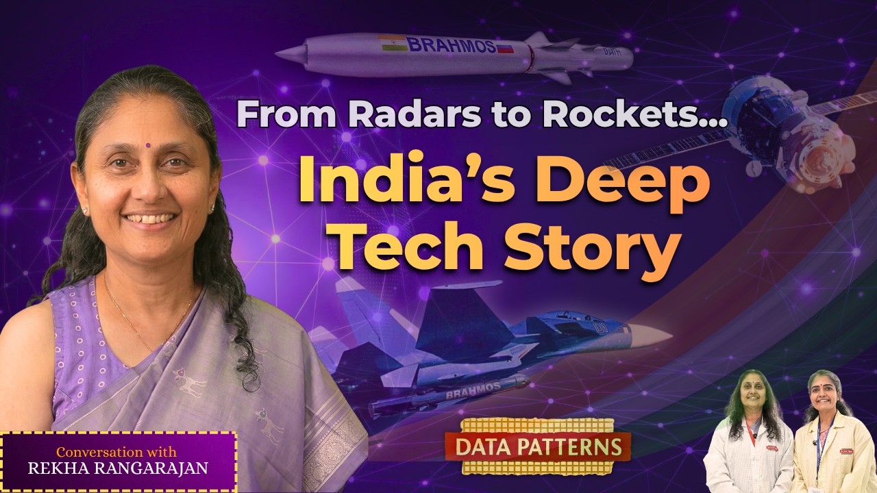 Building India&rsquo;s Defence & Space Future: The Data Patterns Story I Rekha Rangarajan I VWP 24/100