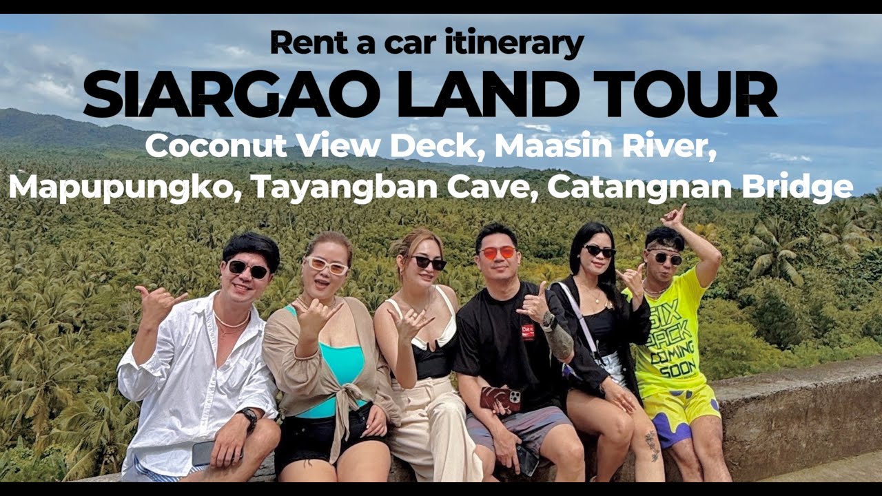 SIARGAO LAND TOUR | TRAVEL GUIDE & EXPENSES | RENT A CAR IN SIARGAO | IDA APISTAR