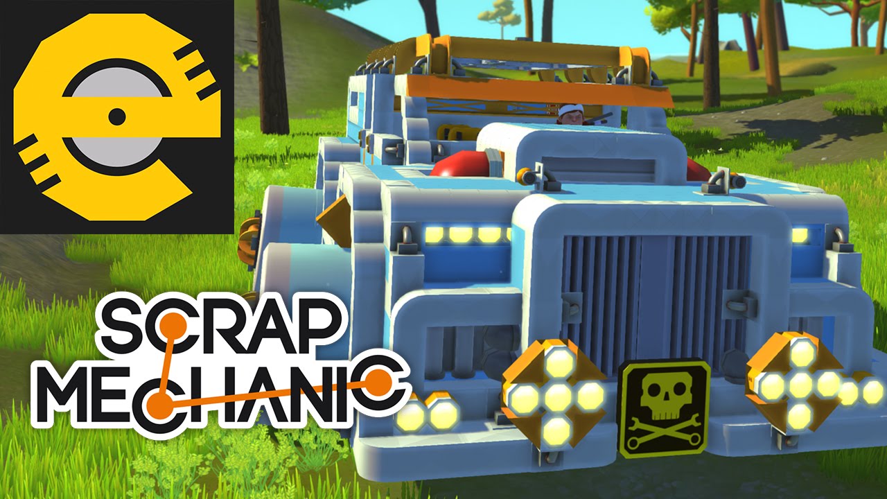 Enginerd Scrap Mechanic Creations - Transforming SUV Monster Truck