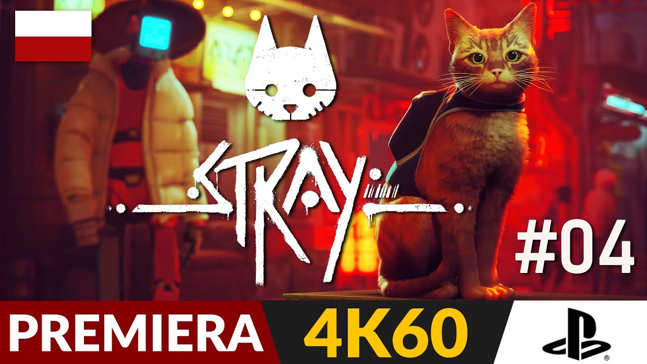 Stray PL 🐈 #4 - odc.4 🐱 Misja ratunkowa | Gameplay po polsku 4K
