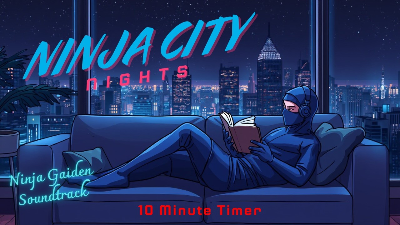 10 Minute Timer (Ninja Gaiden) - OST Remix (4k/HD)