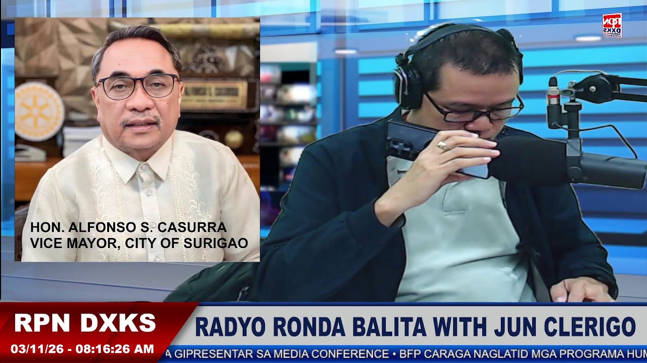 RADYO RONDA BALITA with Jun Clerigo @ DXKS Surigao | MARCH 11, 2026