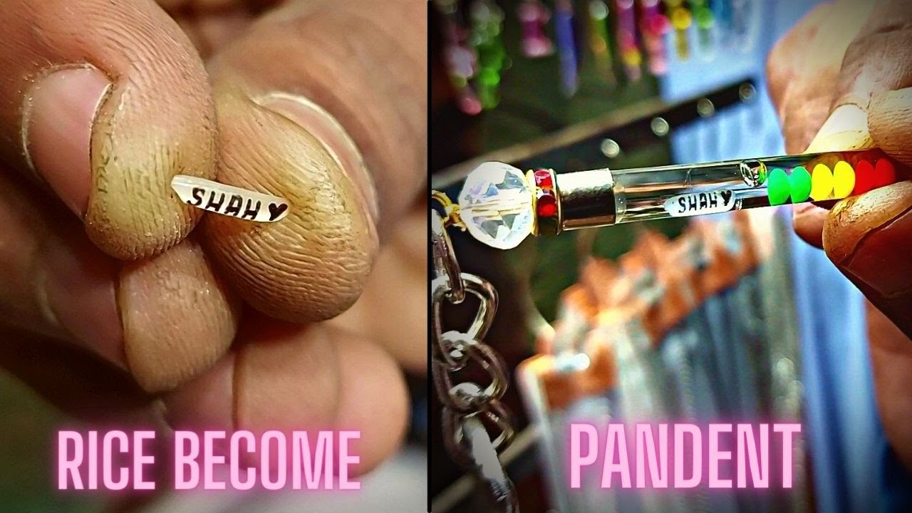 How to Make Rice Interesting | Manufacturing Process of Keychain | Ideas In Hindi | SKILLS N PROCESS
