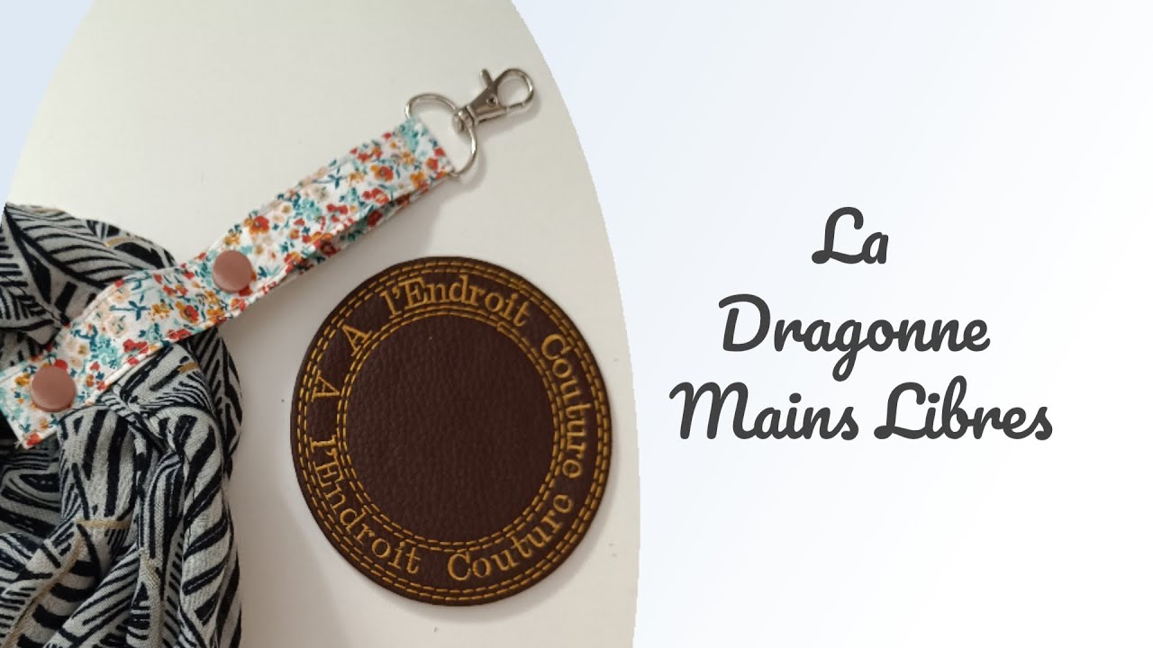 Coudre une dragonne mains libres ,couture facile