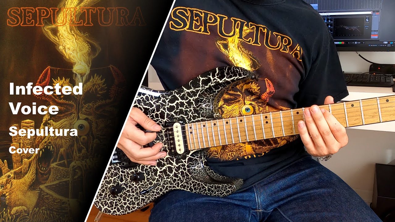 Sepultura - Infected Voice - Guitar Cover w/Solo (+Tabs)