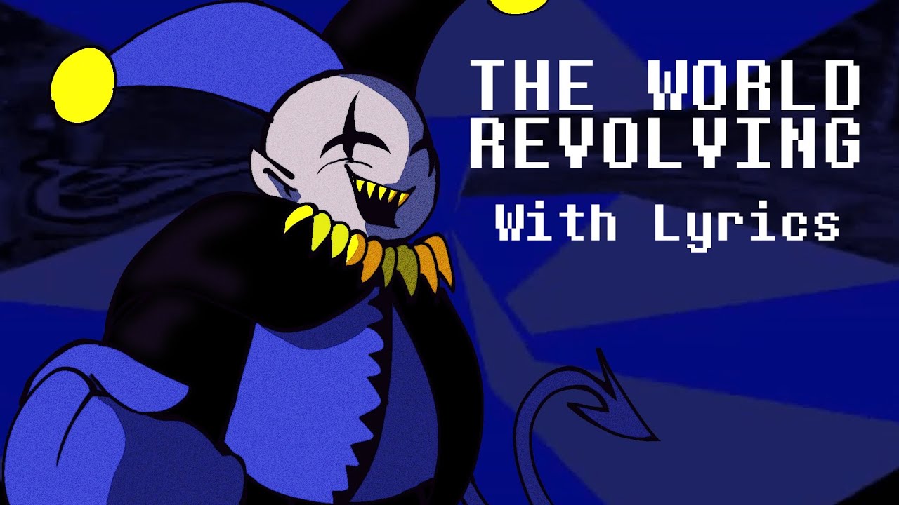 THE WORLD REVOLVING WITH LYRICS | DELTARUNE CHAPTER 1 COVER