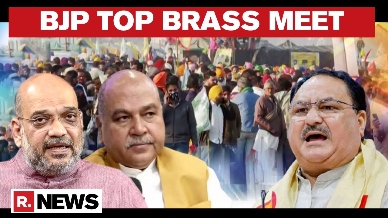 Farmers' Protest: Key Meet At JP Nadda's Residence Ahead Of Centre-farmer Talks