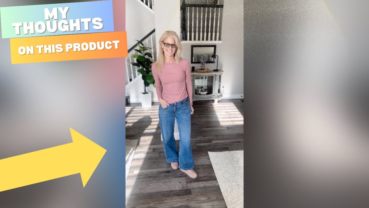 Zeagoo Ribbed Long Sleeve Top Try On Dusty Pink 💕 Slim Fit Staple