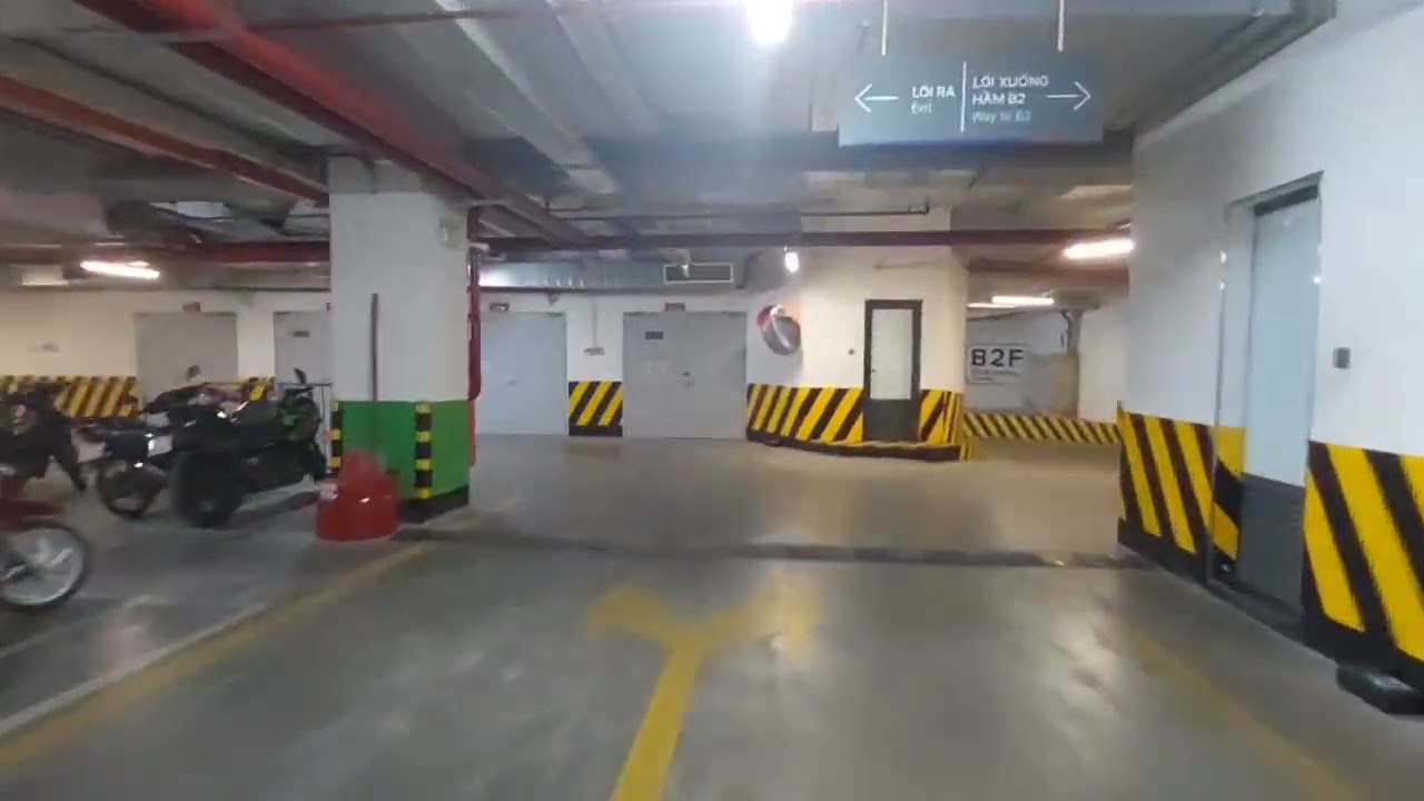 IDMC DUY TAN BUILDING HẠ TẦNG HẦM GỬI XE