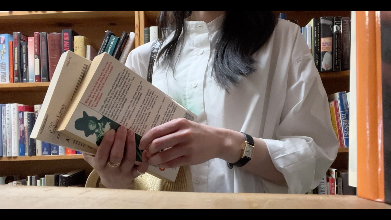 19 | a used bookstore is my safe haven