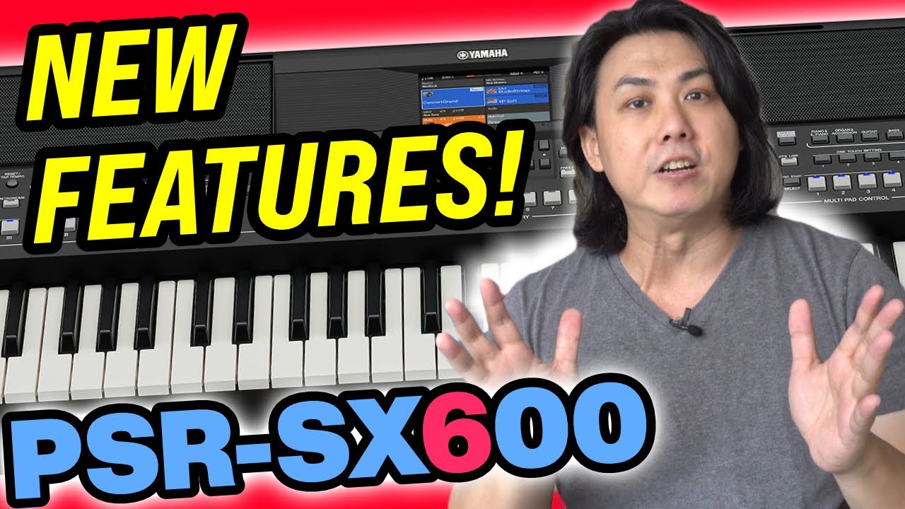 Yamaha PSR-SX600 Новые функции, которых нет даже у Genos и PSR-SX900