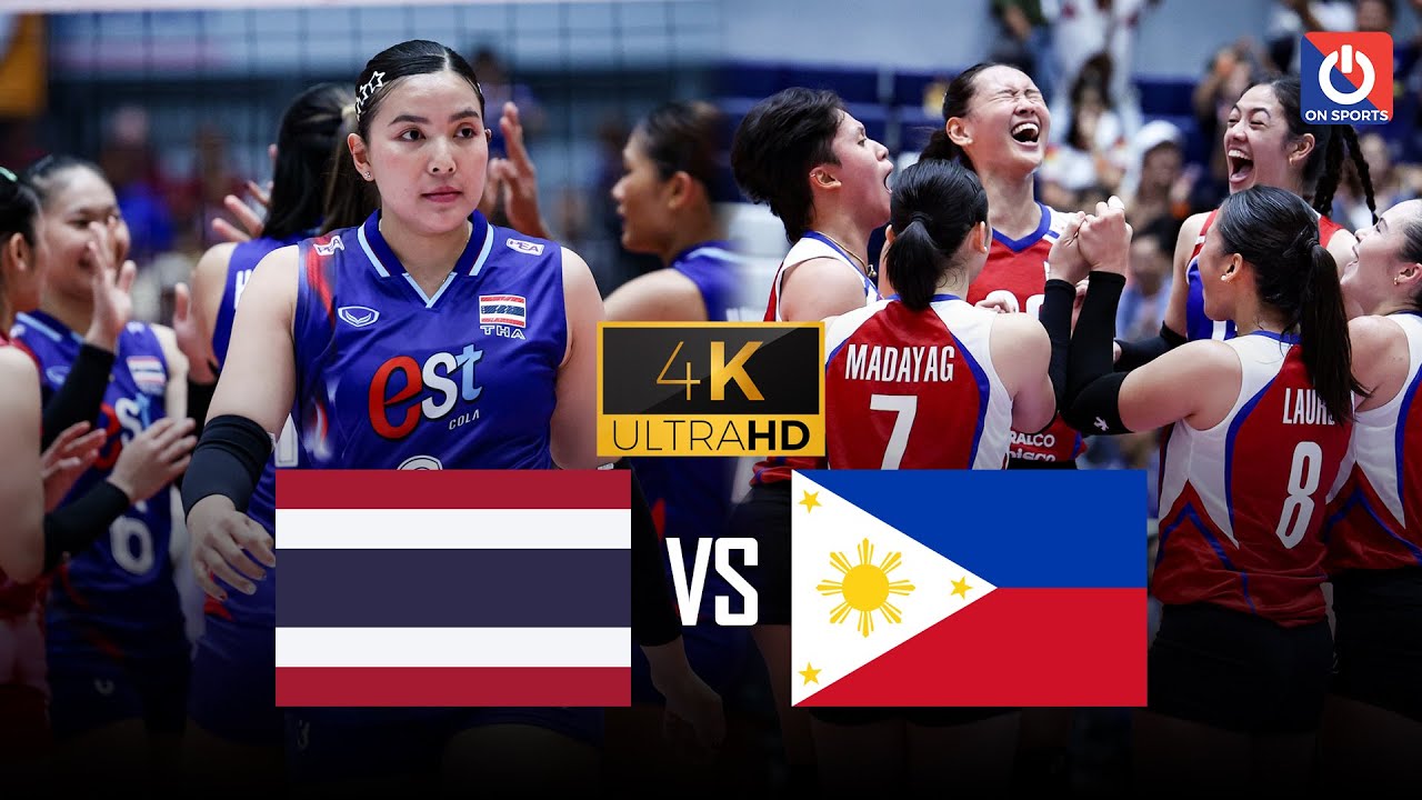 Full 4k | THÁI LAN vs PHILIPPINES | Dàn sao Thatdao - Pimpichaya đại chiến Solomon