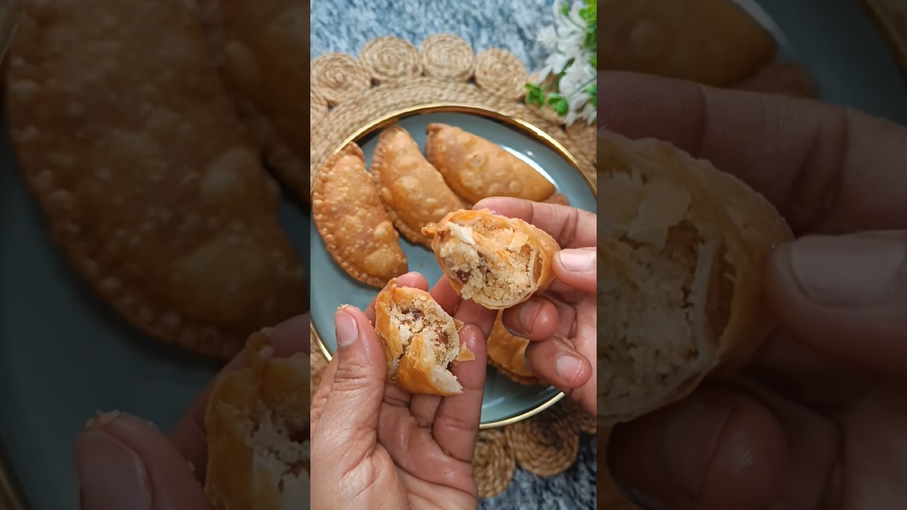 Sooji Gujiya Recipe | #shorts #viral