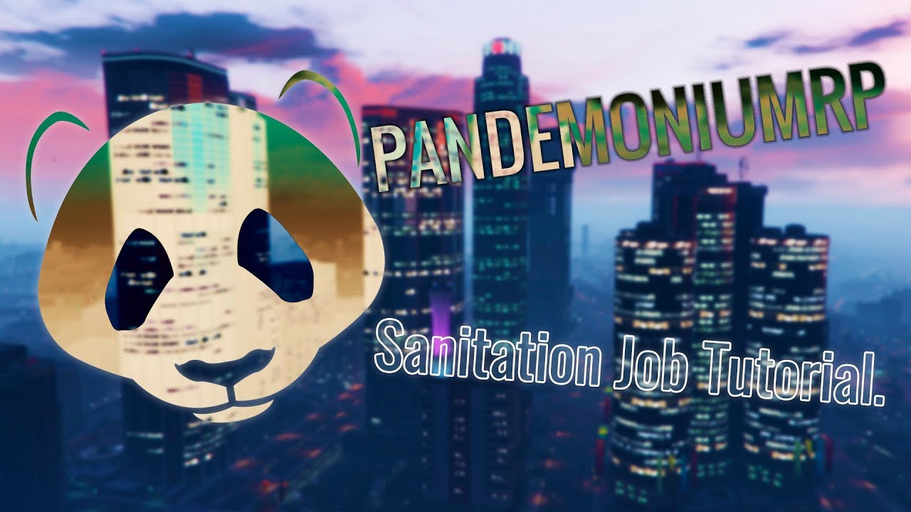 PandemoniumRP | Fivem Tutorial | How to do the Sanitation Job