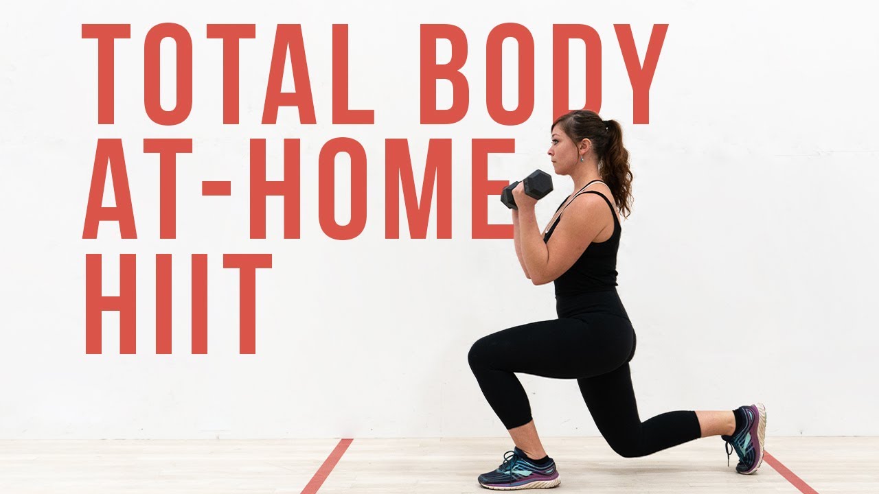 Advanced At-Home HIIT with Kristin | Full-Body HIIT for Small Spaces