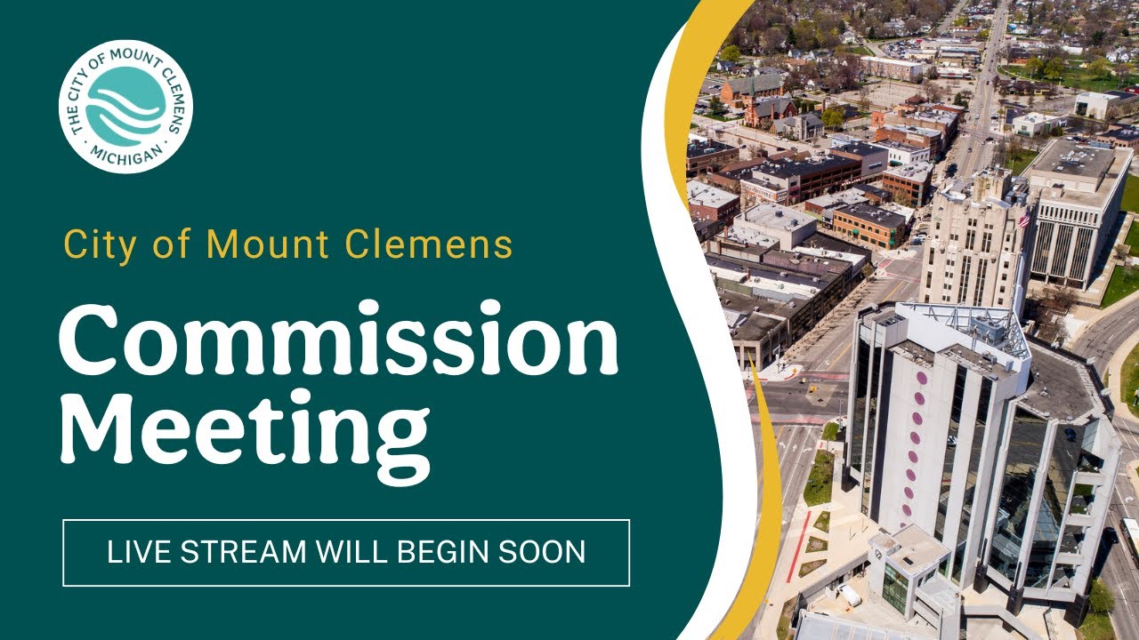 Mount Clemens City Commission Meeting | Jan 20, 2026