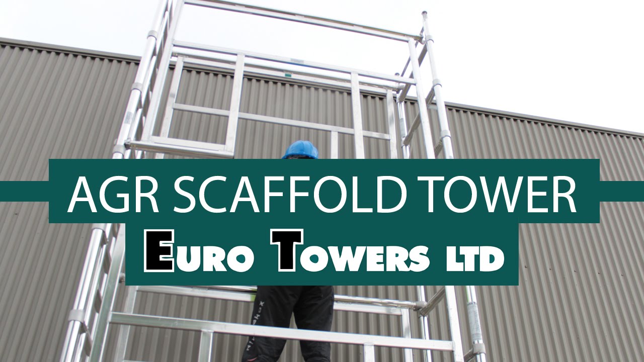 Euro Towers AGR (Advanced Guardrail) Aluminium Scaffold Tower