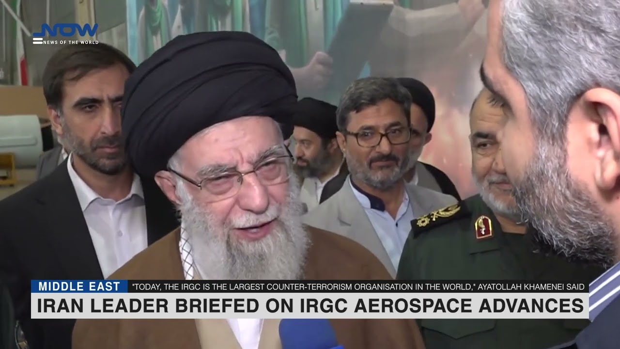 Iran Leader Briefed on IRGC Aerospace Advances
